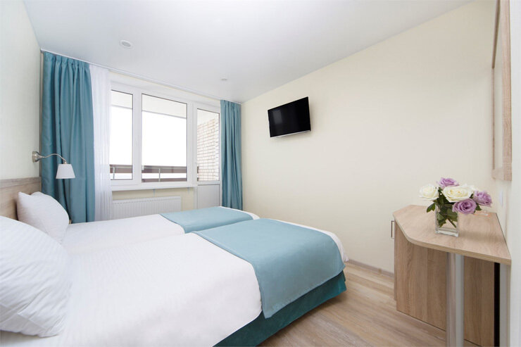 Комфорт 4-местный (вид на лес)