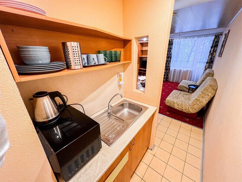 Студио 2-местный 1-комнатный