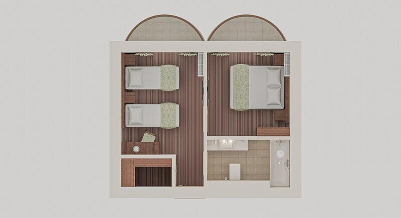 Family Standart 4-местный 2-комнатный