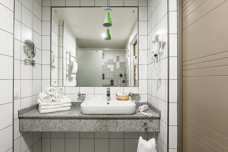 Стандартный 2-местный 1-комнатный (коттедж с доп. местом)