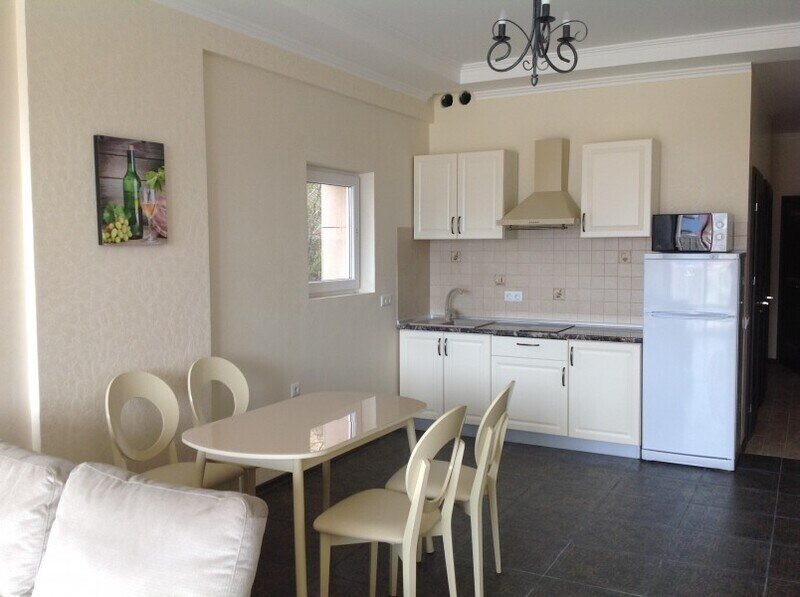 улучшенные апартаменты с 1 спальней 6-местные с видом (2)