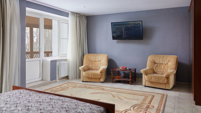 Люкс 4-местный 2-комнатный (корпус №1-4)