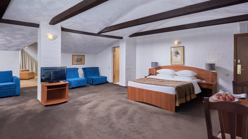 Люкс Suite Country 4-местный 1-комнатный (корпус №1-4)