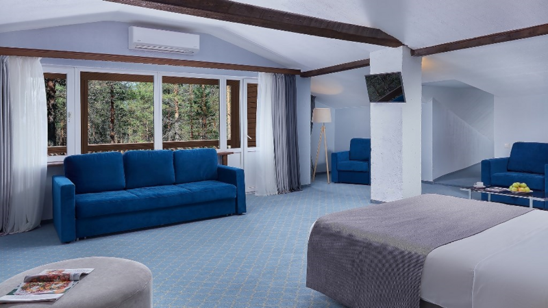 Люкс Suite Country 4-местный 1-комнатный (корпус №1-4)