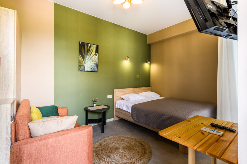 Студио Делюкс 2-местный (с балконом)