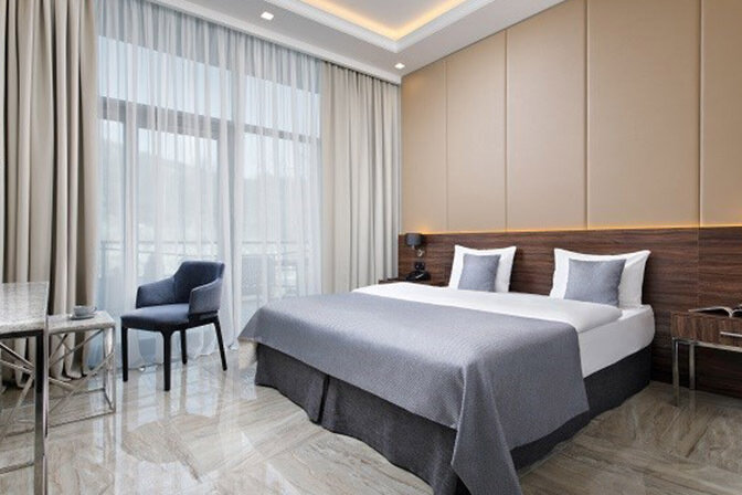 Стандартный плюс 2-местный 1-комнатный TWIN (классик с балконом)