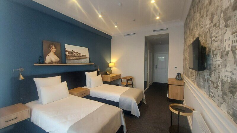 Стандартный 2-местный Twin (вид на город)