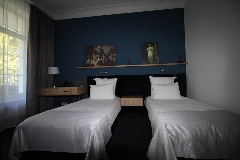 Стандартный 2-местный Twin (с балконом, вид на парк)