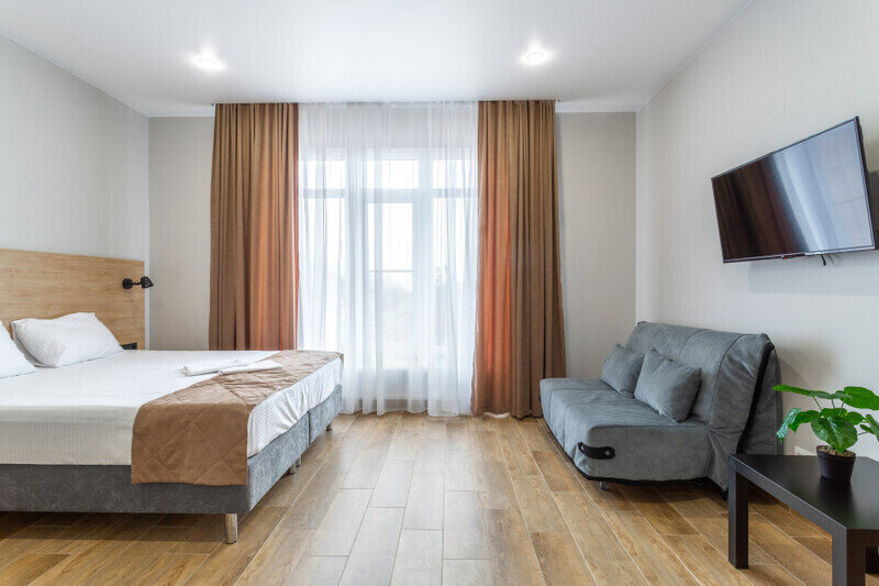 Люкс 4-местный 1-комнатный