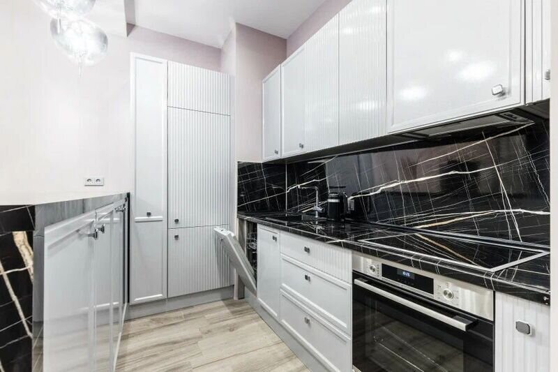 Апартаменты 2-местный 1-комнатный (Люкс 37 этаж, 55 кв. м ЖК Neva Towers)