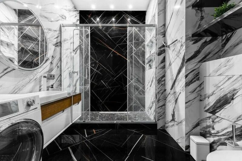 Апартаменты 2-местный 1-комнатный (Люкс 37 этаж, 55 кв. м ЖК Neva Towers)