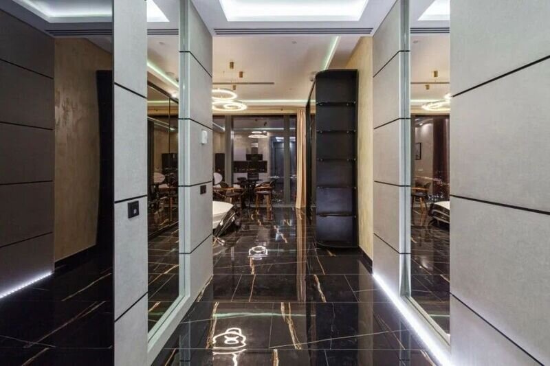 Апартаменты 2-местный (люкс 57 этаж, 41 кв. м, ЖК Neva Towers)