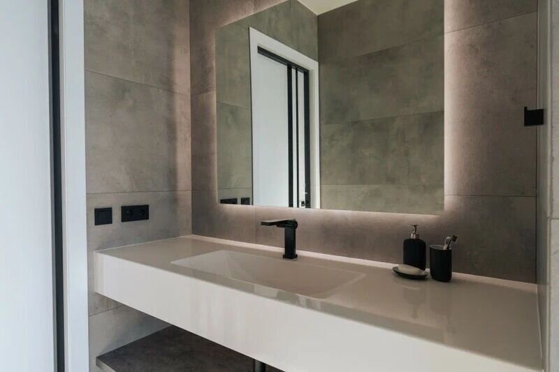 Апартаменты 2-местный 2-комнатный (люкс 43 этаж, 80 кв. м, ЖК Neva Towers)