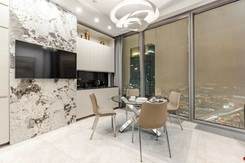 Апартаменты 2-местный 2-комнатный (люкс 77 этаж, 55 кв. м, ЖК Федерация)