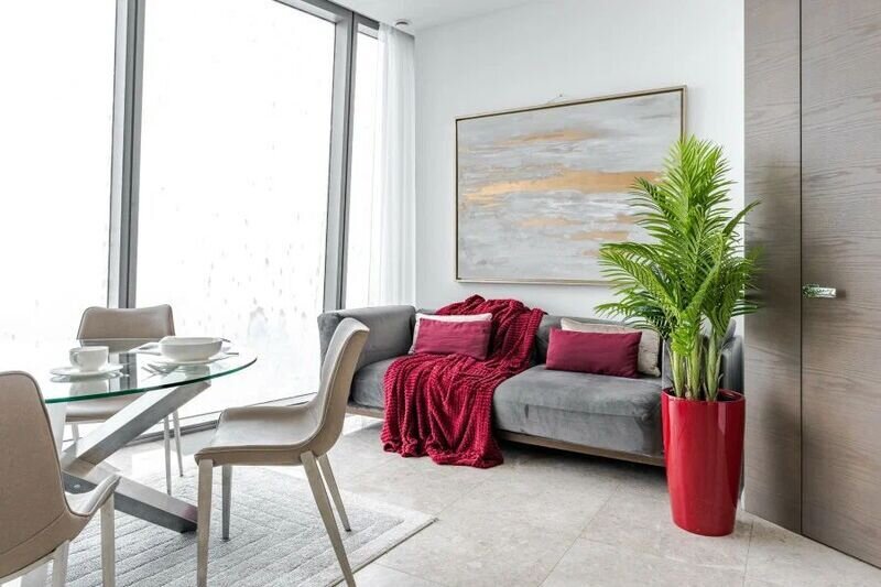 Апартаменты 2-местный 2-комнатный (люкс 77 этаж, 55 кв. м, ЖК Федерация)