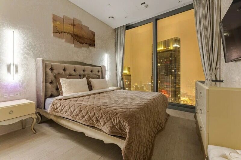 Апартаменты 2-местный 2-комнатный (люкс 77 этаж, 81 кв. м, ЖК Федерация)