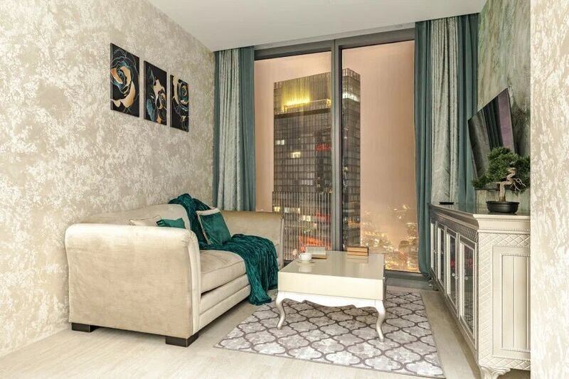 Апартаменты 2-местный 2-комнатный (люкс 77 этаж, 81 кв. м, ЖК Федерация)