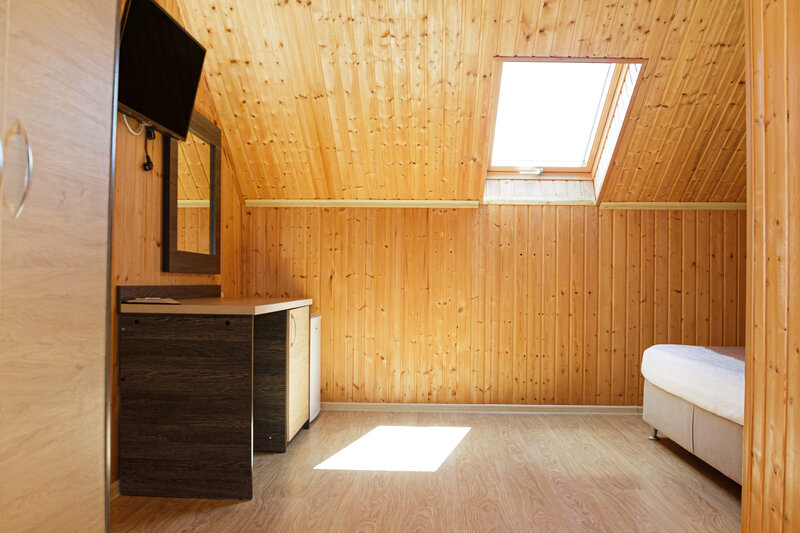 Стандартный 2-местный 1-комнатный (мансарда)