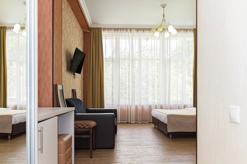 Стандартный 2-местный 1-комнатный (с балконом)