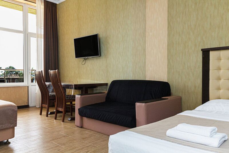 Стандартный 2-местный 1-комнатный (с балконом)