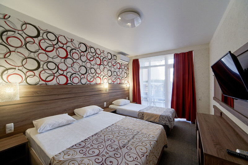 3-местный стандарт с балконом или с террасой, корпус 1,3 (9)