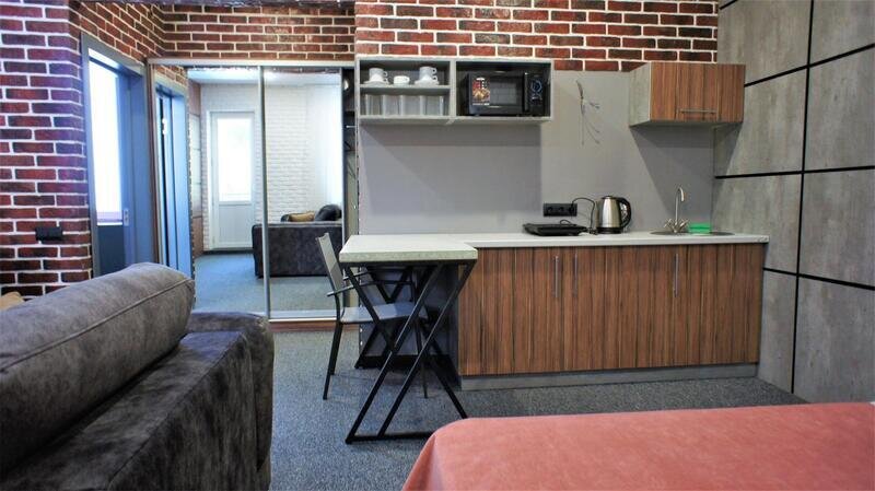 Studio 4-местный 1-комнатный (с видом на бассейн)