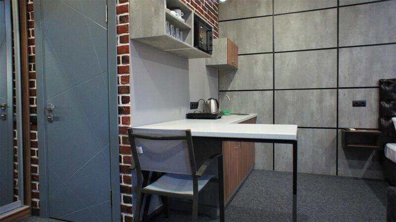 Studio 4-местный 1-комнатный (с видом на бассейн)