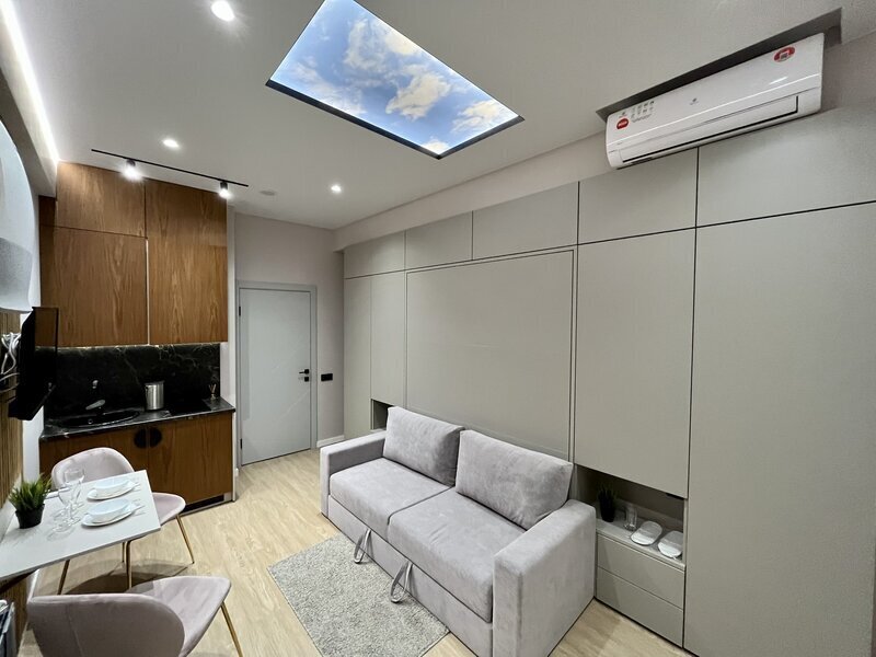 Апартаменты Выгодный 2-местный 1-комнатный (без окна)