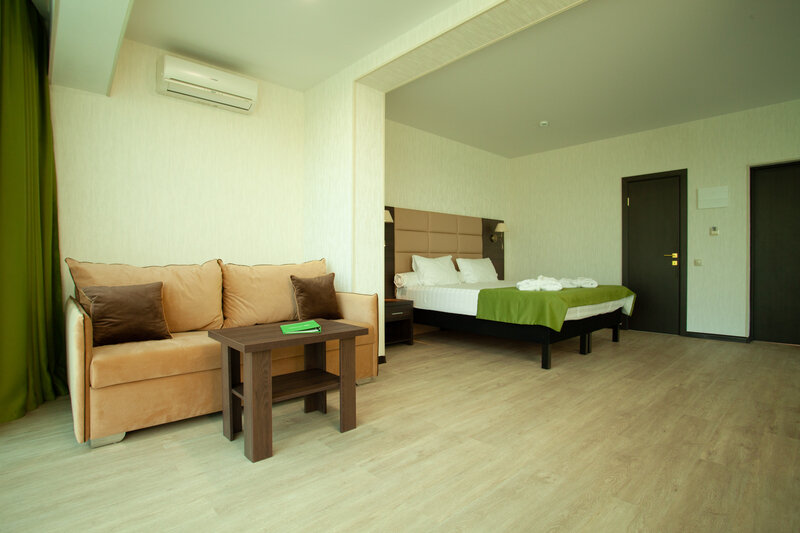 Студия 2-местный 1-комнатный