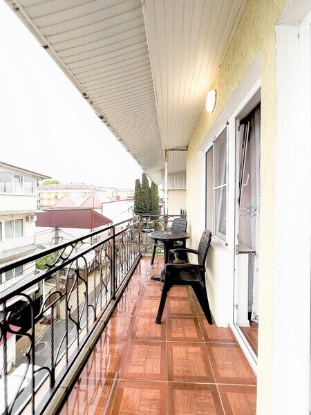 Апартаменты с 2 спальнями и террасой