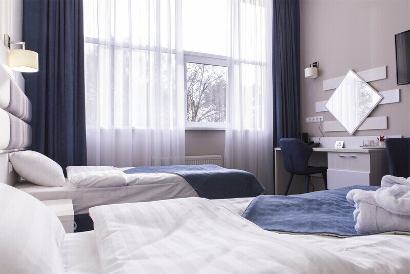 Улучшенный Стандартный 2-местный 1-комнатный Twin