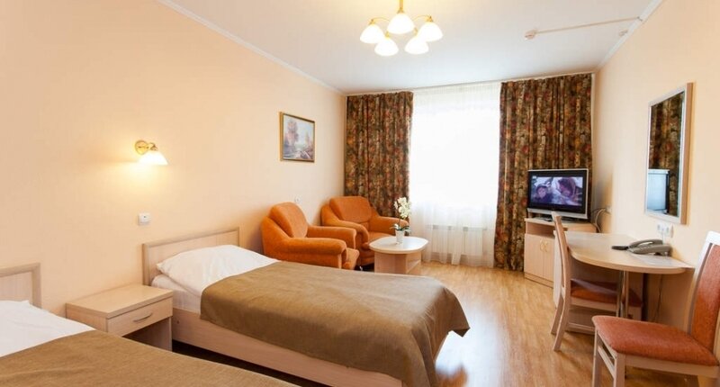 КОМФОРТ 2-местный 1-комнатный с кухней