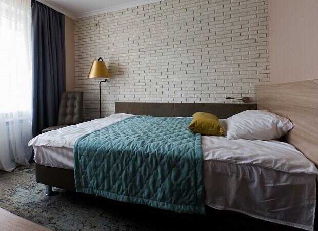 Люкс 2-местный 1-комнатный (вид на территорию