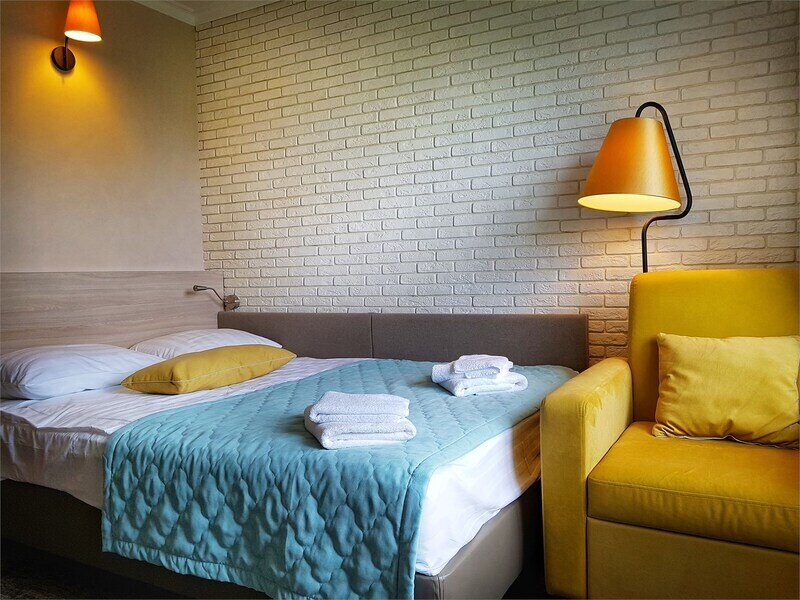 Люкс 2-местный 1-комнатный (вид на территорию