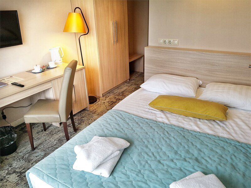 Люкс 2-местный 1-комнатный (вид на территорию