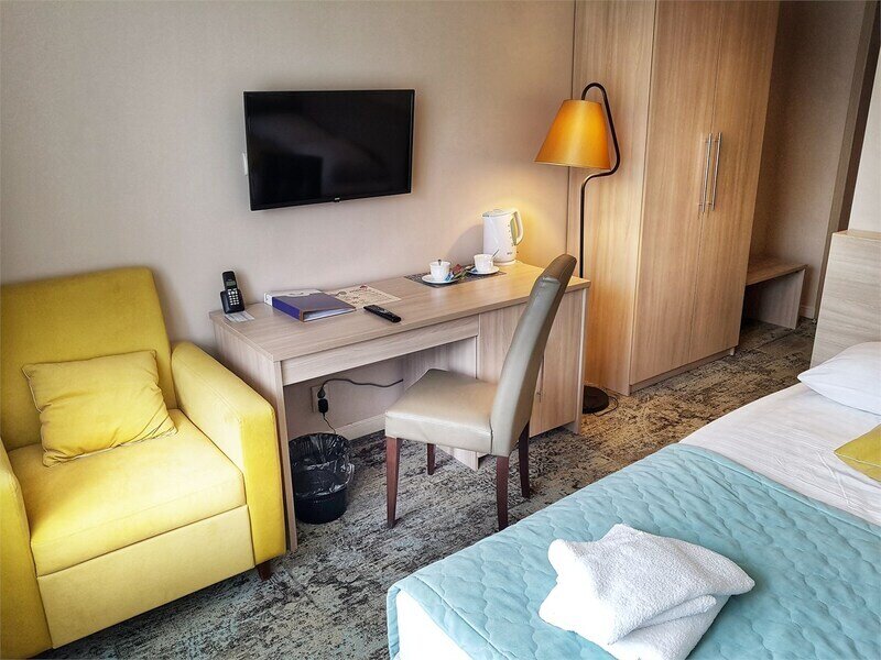 Люкс 2-местный 1-комнатный (вид на территорию