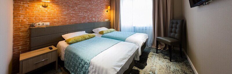 Люкс 2-местный 2-комнатный (вид на Волгу)