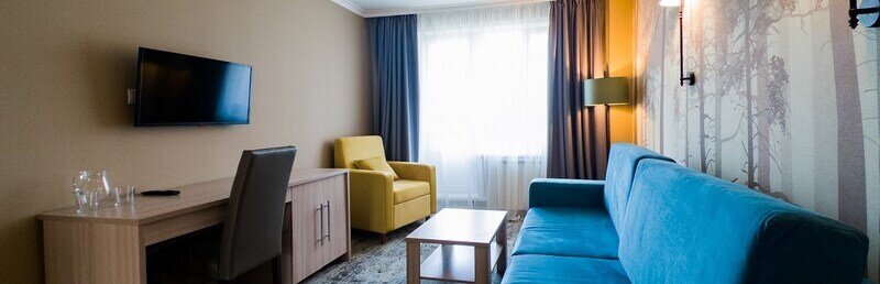 Люкс 2-местный 2-комнатный (вид на Волгу)