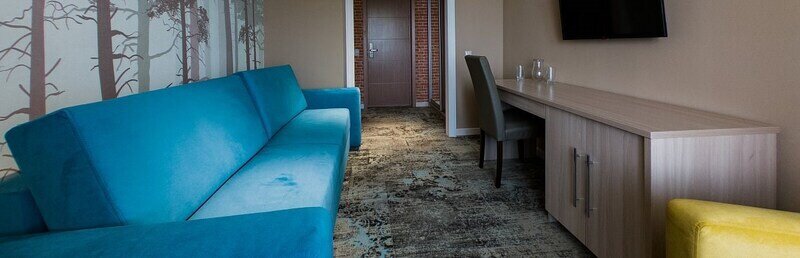 Люкс 2-местный 2-комнатный (вид на Волгу)