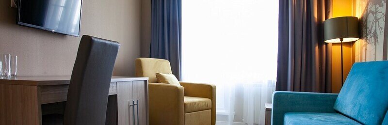 Люкс 2-местный 2-комнатный (вид на Волгу)