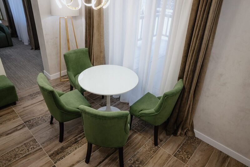 Апартаменты 4-местный Garden (студия + спальня)