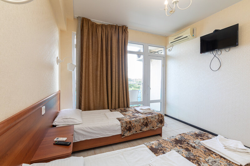 Стандартный 2-местный 1 категории (с ремонтом, с балконом) Золотое руно