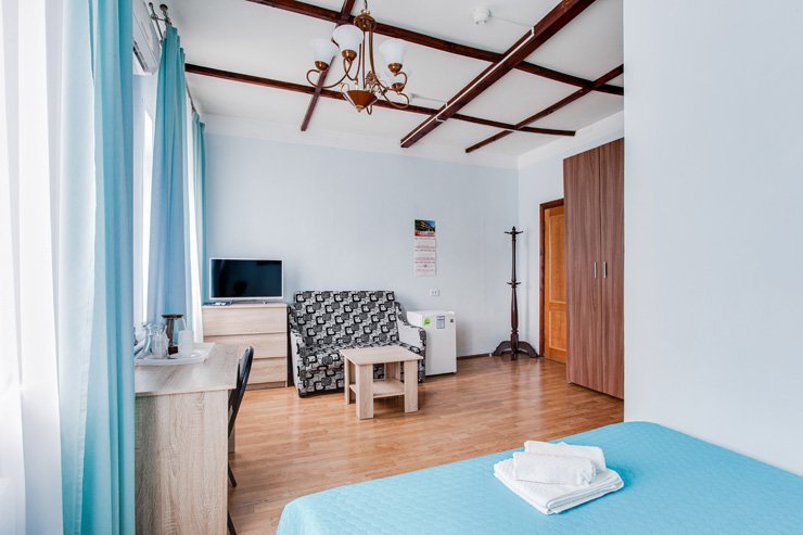 Студио 2 местный 1-комнатный