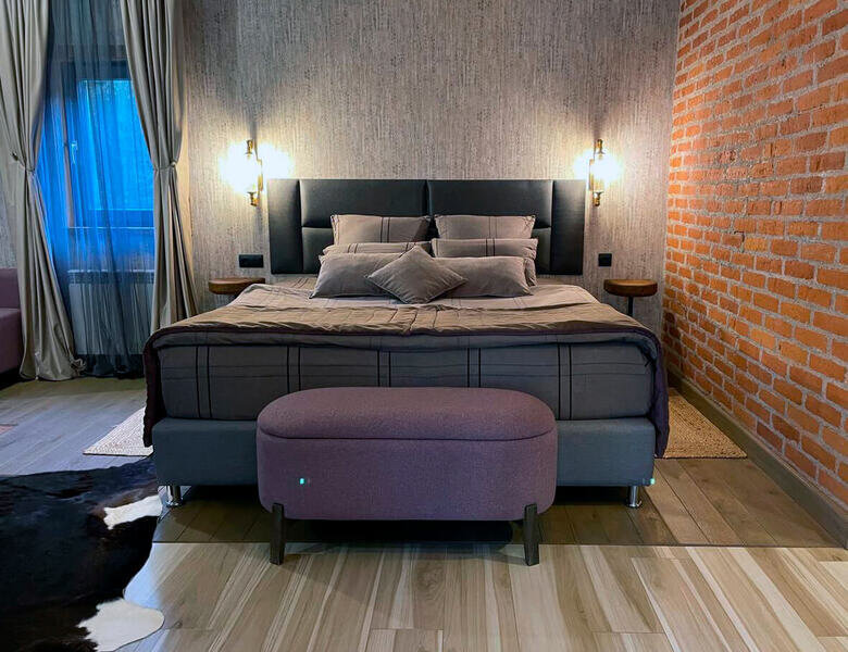 Делюкс 3-местный 1-комнатный (с камином)