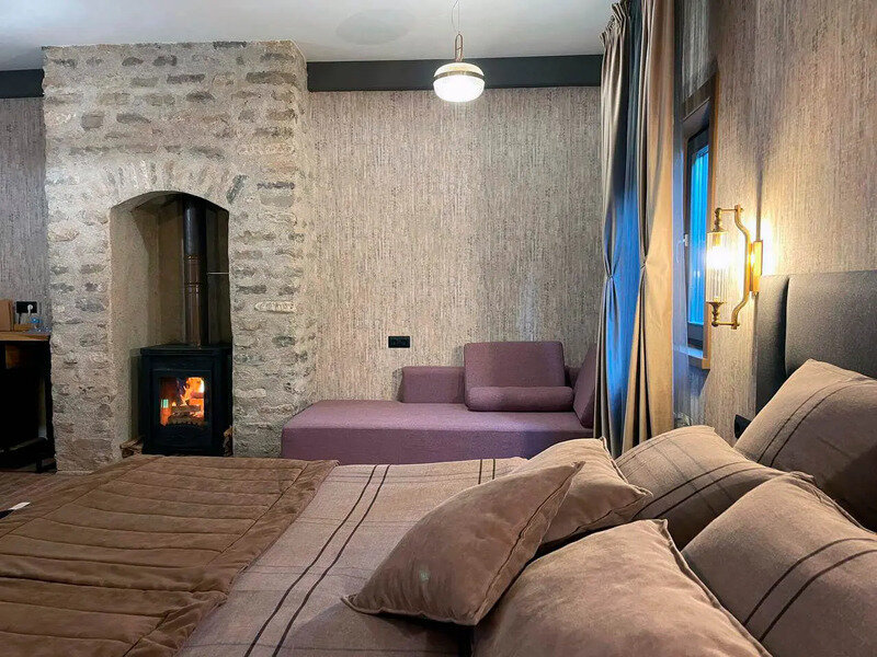 Делюкс 3-местный 1-комнатный (с камином)