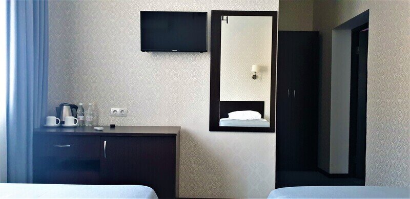 Стандартный 2-местный 1-комнатный (без балкона)