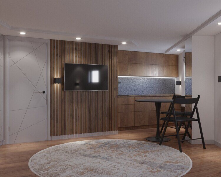 Апартаменты 2-местный 1-комнатный (без окна)