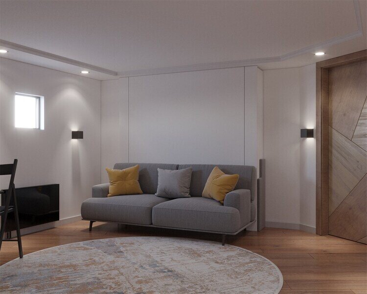 Апартаменты 2-местный 1-комнатный (без окна)