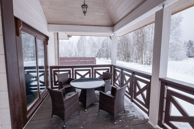 Коттедж 4-местный (Морозные Узоры)