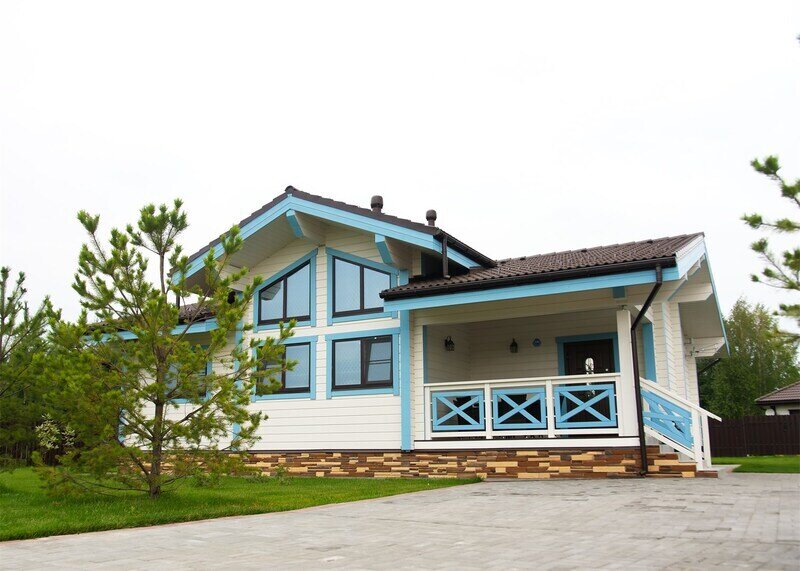 Коттедж 4-местный (Снежинка)